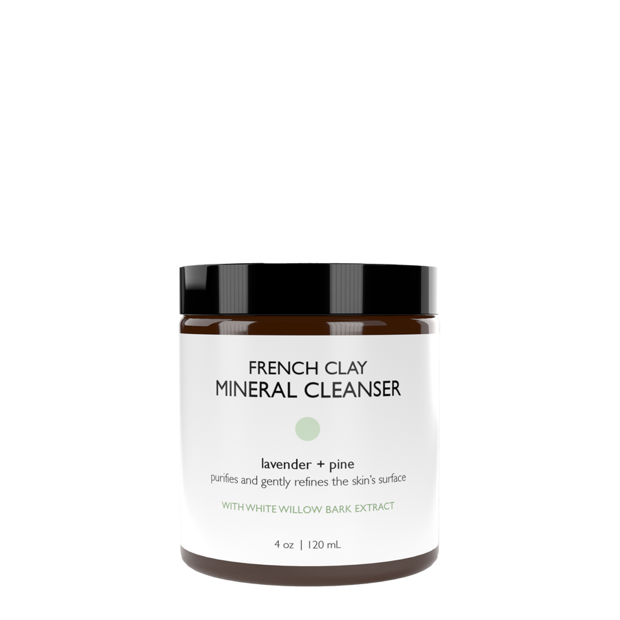 French Clay Mineral Cleanser ‧ Lavender + Pine